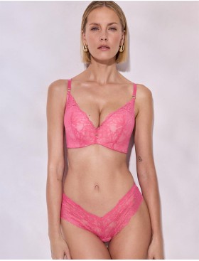 Кружевные стринги Alles COACHELLA stringi pink, Цвет: розовый, Размеры: S, изображение 3