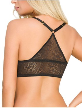 Бюстгальтер пуш-ап с оригинальной спинкой Alles POPPY P-UP, Цвет: черный, Размеры: 75B, изображение 2