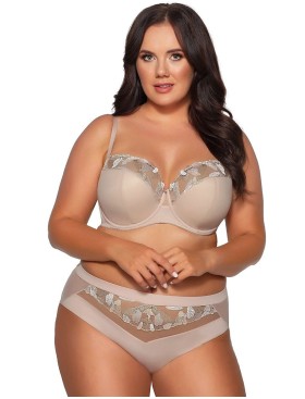 Трусики бразилиана Ava MASUMI 2081 Brazilian blush, Цвет: телесный, Размеры: XL, изображение 3