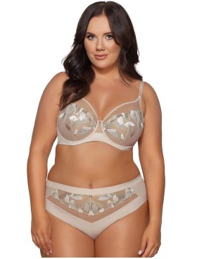 Трусики бразилиана Ava MASUMI 2082 Brazilian blush, Цвет: телесный, Размеры: 3XL, изображение 3