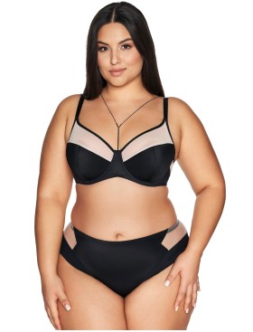 Трусы бразилиана Ava VIVA 2135 brazilian Black, Цвет: черный, Размеры: XL, изображение 3