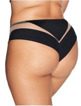 Трусы бразилиана Ava VIVA 2135 brazilian Black, Цвет: черный, Размеры: XL, изображение 2