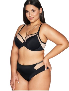 Трусы бразилиана Ava VIVA 2136 brazilian Black, Цвет: черный, Размеры: S, изображение 3