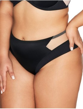 Трусы бразилиана Ava VIVA 2136 brazilian Black, Цвет: черный, Размеры: S