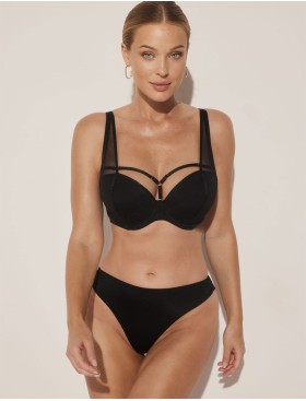 Трусы бразилиана Kinga COMFORT 861/2-B черный, Цвет: черный, Размеры: S, изображение 4