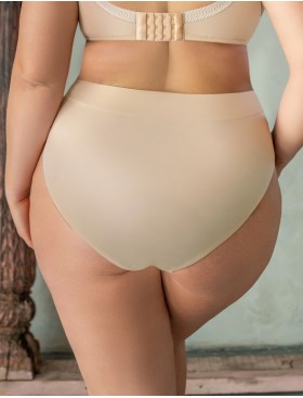 Трусы высокие Kris Line GLOW high waist, Цвет: темно-синий+бежевый, Размеры: M, изображение 2