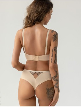 Трусики стринги Kris Line GLOW stringshorts, Цвет: темно-синий+бежевый, Размеры: S, изображение 5