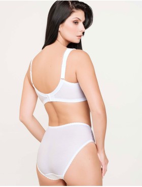 Высокие трусы слипы Lauma COTTON CLASSIC L01810 белый, Цвет: белый, Размеры: M, изображение 4