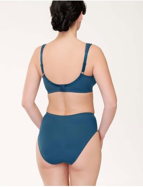 Высокие трусы слипы Lauma COTTON CLASSIC L01810 синий топаз, Цвет: синий топаз, Размеры: L, изображение 4