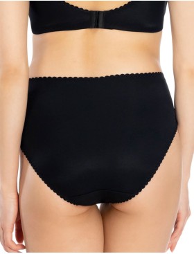 Высокие трусы слипы Lauma COTTON CLASSIC L01810 черный, Цвет: черный, Размеры: 2XL, изображение 2