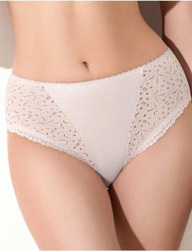 Высокие трусы слипы Lauma COTTON CLASSIC L01810 серебристый пион, Цвет: серебристый пион, Размеры: 6XL