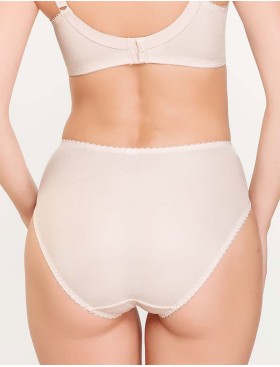 Высокие трусы слипы Lauma COTTON CLASSIC L01810 серебристый пион, Цвет: серебристый пион, Размеры: 6XL, изображение 2