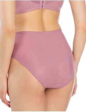 Высокие трусы слипы Lauma COTTON CLASSIC L01810 сирень, Цвет: сирень, Размеры: 6XL, изображение 2