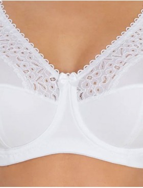 Бюстгальтер мягкий Lauma COTTON CLASSIC L02131 / L02150 белый, Цвет: белый, Размеры: 90C, изображение 4