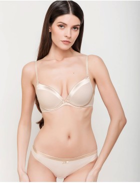 Бюстгальтер пуш-ап с гелем Lauma TUXEDO L99580 серебристый пион, Цвет: серебристый пион, Размеры: 75D, изображение 4