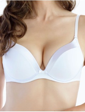 Бюстгальтер пуш-ап с гелем Lauma TUXEDO L99580 белый, Цвет: белый, Размеры: 70D