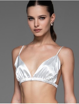 Шелковый комплект тройка Mia-Amore FLORINDA 4272 белый, Цвет: белый, Размеры: M, изображение 6