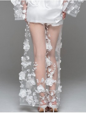 Шёлковый комплект-двойка Mia-Amore FLORINDA 4276 белый, Цвет: белый, Размеры: L, изображение 5