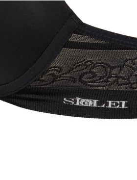Бюстгальтер спейсер Sielei FLOWER 2506 nero, Цвет: nero (черный), Размеры: 90C, изображение 4