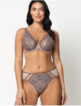 Трусики бразилиана Subtille CLARISA mini ирландский кофе, Цвет: ирландский кофе, Размеры: S, изображение 3