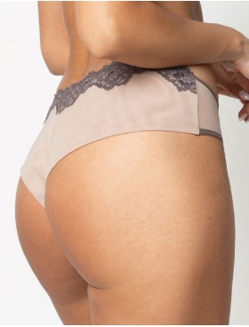 Трусики бразилиана Subtille CLARISA mini ирландский кофе, Цвет: ирландский кофе, Размеры: S, изображение 2