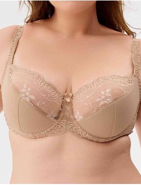 Бюстгальтер полумягкий VOVA SNEJANNA V54023 кофе латте, Цвет: кофе латте, Размеры: 75H