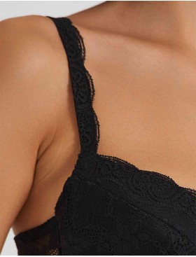 Бюстгальтер балконет пуш-ап VOVA SNEJANNA V54032 черный, Цвет: черный, Размеры: 80C, изображение 4