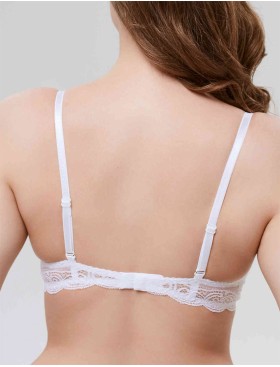 Бюстгальтер пуш-ап с гелем VOVA SNEJANNA V54037 белый, Цвет: белый, Размеры: 75E, изображение 2