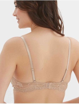 Бюстгальтер пуш-ап с гелем VOVA SNEJANNA V54037 кофе латте, Цвет: кофе латте, Размеры: 75E, изображение 2