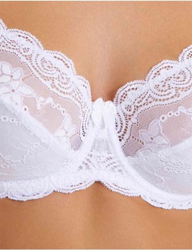 Бюстгальтер мягкий VOVA SNEJANNA V69606 белый, Цвет: белый, Размеры: 70C, изображение 5