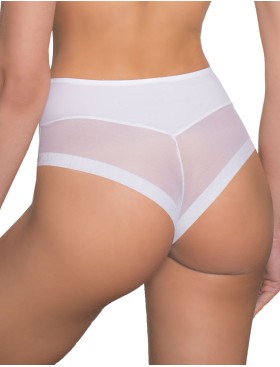 Высокие трусы бразилиана Amelie MILLA 2016-3 белый new, Цвет: белый, Размеры: S, изображение 3