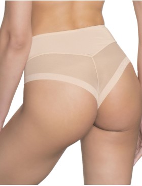 Высокие трусы бразилиана Amelie MILLA 2016-3 пудра new, Цвет: пудра, Размеры: S, изображение 3