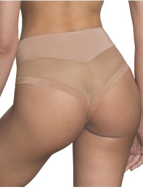 Высокие трусы бразилиана Amelie MILLA 2016-3 телесный new, Цвет: телесный, Размеры: S, изображение 3