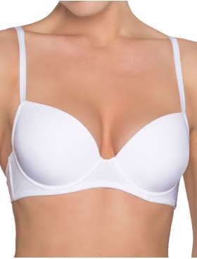 Бюстгальтер балконет Amelie MILLA 2016 белый new, Цвет: белый, Размеры: 70C