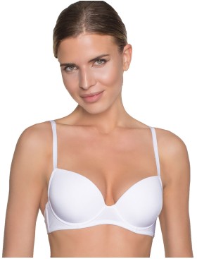 Бюстгальтер балконет Amelie MILLA 2016 белый new, Цвет: белый, Размеры: 70C, изображение 4