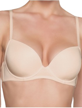 Бюстгальтер балконет Amelie MILLA 2016 пудра new, Цвет: пудра, Размеры: 70C