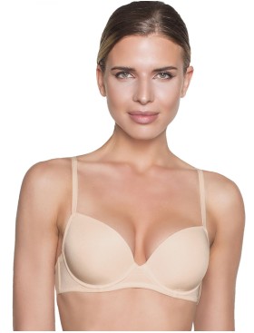 Бюстгальтер балконет Amelie MILLA 2016 пудра new, Цвет: пудра, Размеры: 70C, изображение 5