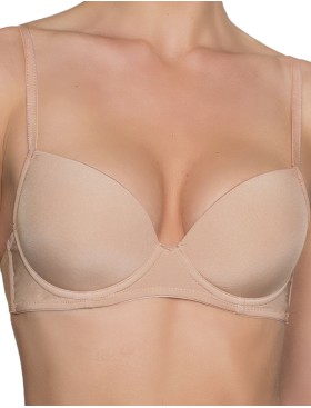 Бюстгальтер балконет Amelie MILLA 2016 телесный new, Цвет: телесный, Размеры: 70C