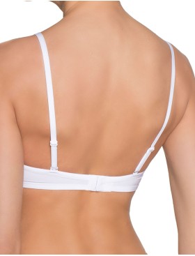 Гладкий бюстгальтер без косточек Amelie MILLA 2018 белый new, Цвет: белый, Размеры: 80C, изображение 3