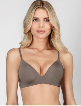 Гладкий бюстгальтер без косточек Amelie MILLA 2018 какао new, Цвет: какао, Размеры: 85B, изображение 4