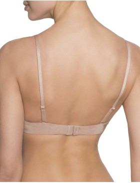 Гладкий бюстгальтер без косточек Amelie MILLA 2018 телесный new, Цвет: телесный, Размеры: 80C, изображение 3