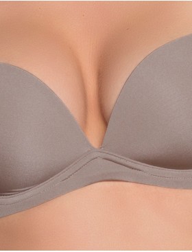 Бескаркасный бюстгальтер пуш-ап Amelie MILLA 2019 капучино new, Цвет: капучино, Размеры: 65A, изображение 5