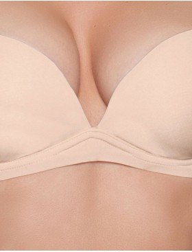 Бескаркасный бюстгальтер пуш-ап Amelie MILLA 2019 пудра new, Цвет: пудра, Размеры: 80B, изображение 5