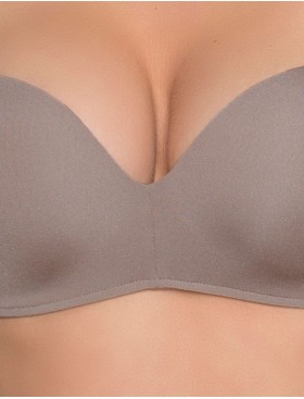 Бескостный бюстгальтер планж пуш-ап Amelie MILLA 2020 капучино new, Цвет: капучино, Размеры: 70B, изображение 5