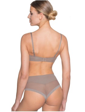 Высокие трусы бразилиана Amelie MILLA 2016-3 капучино new, Цвет: капучино, Размеры: S, изображение 5