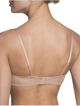 Бескостный бюстгальтер планж пуш-ап Amelie MILLA 2020 телесный new, Цвет: телесный, Размеры: 70B, изображение 3