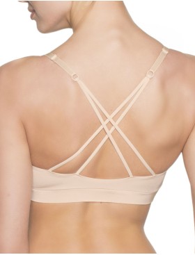 Топ-бралетт с вкладышами Amelie MILLA 2021 пудра new, Цвет: пудра, Размеры: S, изображение 3