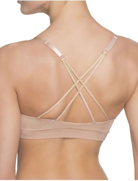 Топ-бралетт с вкладышами Amelie MILLA 2021 телесный new, Цвет: телесный, Размеры: S, изображение 3