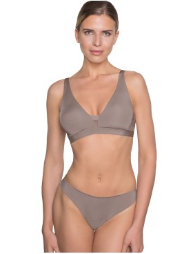 Бюстгальтер бралетт без косточек Amelie MILLA 2022 капучино new, Цвет: капучино, Размеры: S, изображение 6