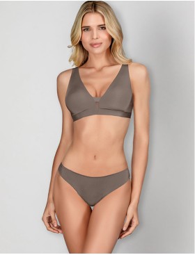 Бюстгальтер бралетт без косточек Amelie MILLA 2022 какао new, Цвет: какао, Размеры: S, изображение 3